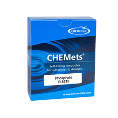 CHEMetrics® CHEMets® Refill Phosphate Vanadomolybdophosphoric Acid Method (30 Ampoules)