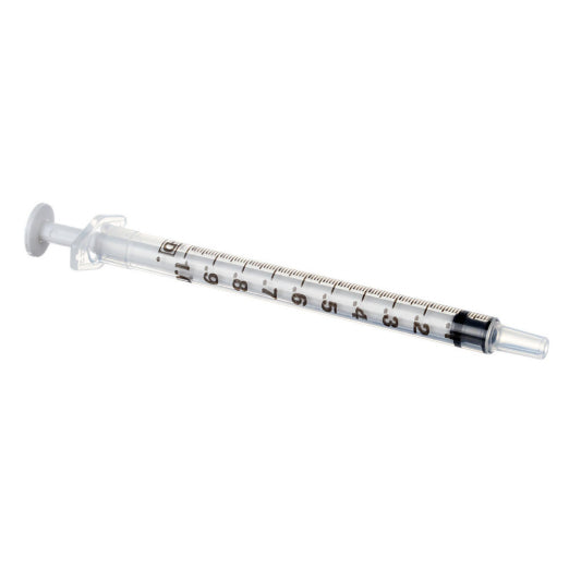 Syringe, 1cc, Luer-Slip, pk/200