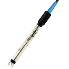 قطب كهربي pH مقاوم للماء من أوكتون® WD-35808-71، وصلة فردية، تعويض تلقائي لدرجة الحرارة، هيكل إيبوكسي، موصل BNC، نطاق pH من 0 إلى 12، كابل بطول 0.76 متر
