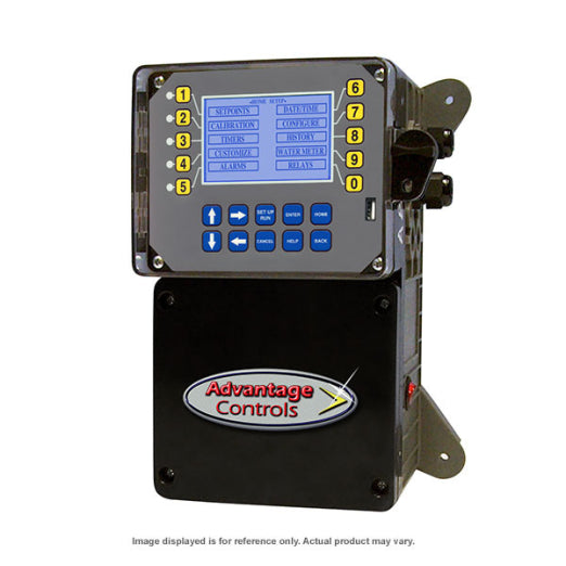 Advantage Controls XS Conductivity, pH, ORP, 2 FeedTimers, FS w/Ind