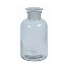 Glass bottle with round glass cap, 2 liter