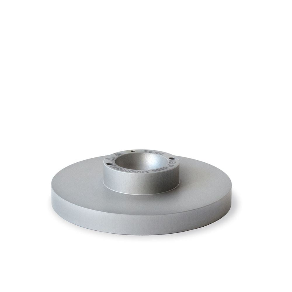 Hemispheric bowl for 25ml flasks