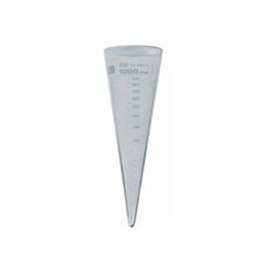 Glass graduated imhoff cone