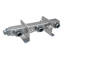 3-way header M38x1,5