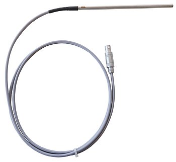 Temperature sensor Pt100, closed, Ø 6 mm, 180 mm