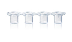 Insert strips, smooth-wall, 13 mm, PET-Membrane, strips of 4, for 24/6-well BRANDplates®, BIO-CERT® CELL CULTURE QUALITY, sterile