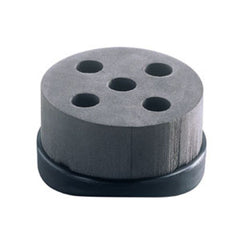 Foam stand for n° 5 test-tubes Ø 16 mm