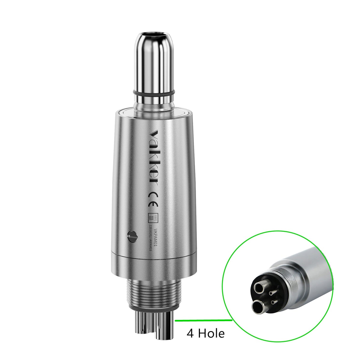 Vakker® Dental Hygiene 4 hole Prophy Air Motor and 4:1 Straight Reduction Handpiece Set System
