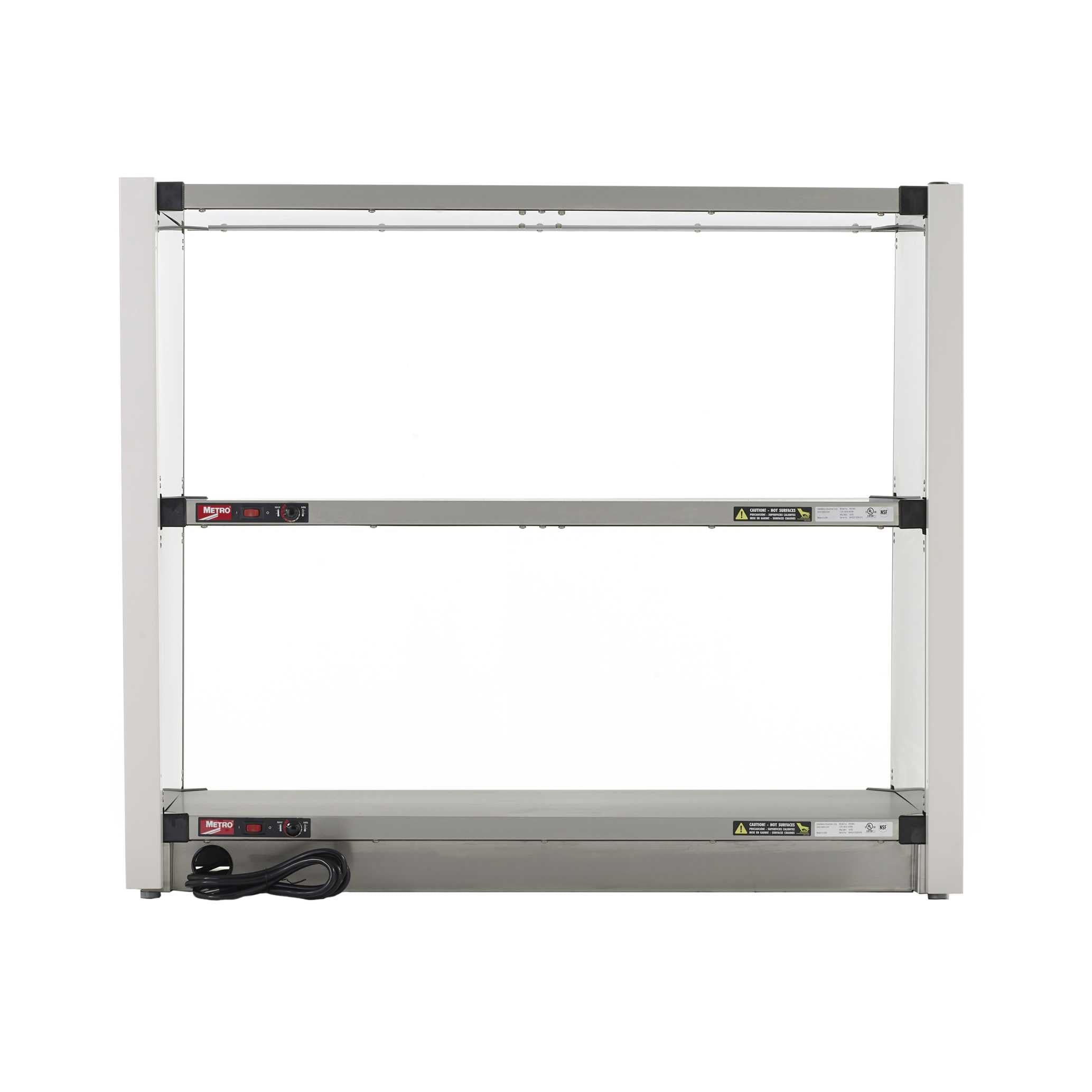 Metro2Go GG2C-HS1842 Grab and Go 2-Shelf Hot Station, 120V, 800W