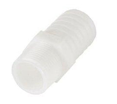 DCI 0960 1/2" MPT x 5/8" Barb Adapter, Plastic