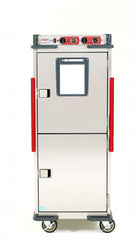 Metro C5T9DX-ASB C5 T-Series Heated Transport Cabinet, Full Height, Dutch Solid Doors, Adjustable Bottom Load Slides, 220-240V, 50/60Hz, 1176-1400W