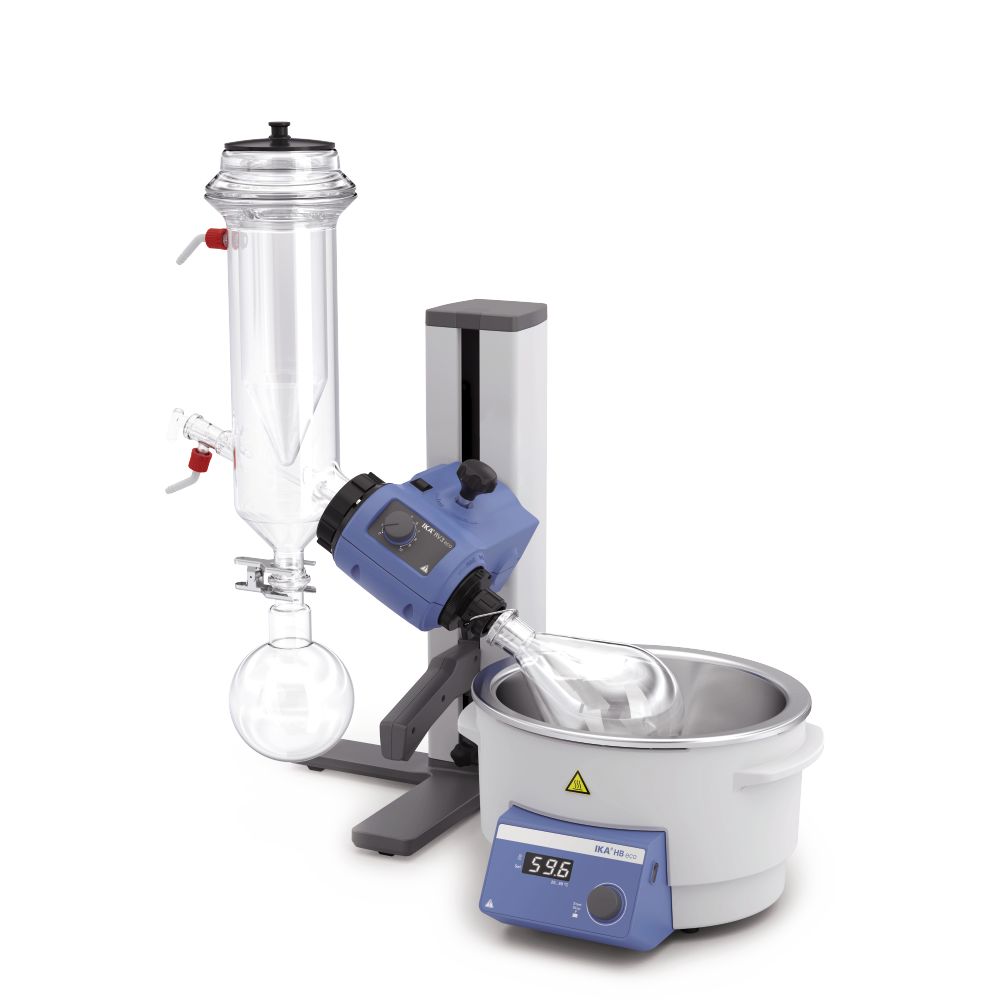 IKA 10003494 RV 3 with Dry Ice Condenser Rotary Evaporator