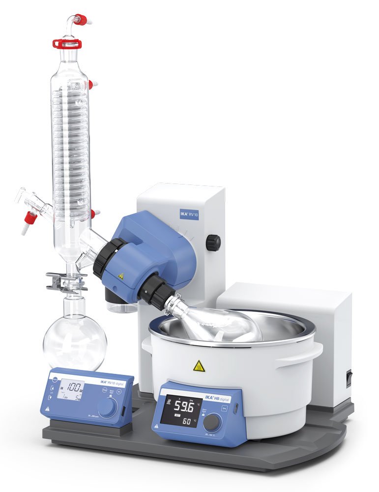 IKA 10005185 RV 10 Digital V-C Rotary Evaporator