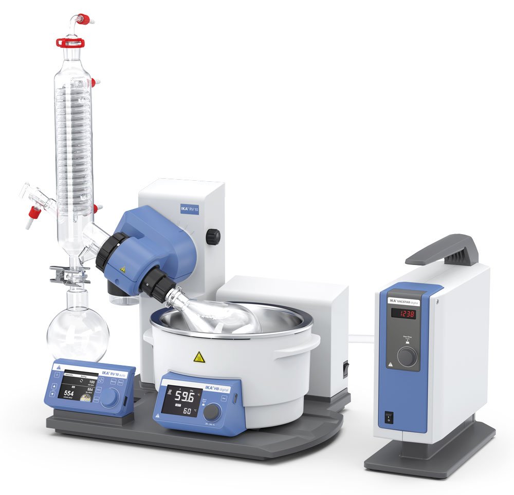 IKA 10005196 RV 10 Auto Pro V-C Rotary Evaporator