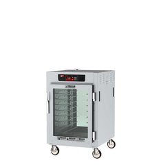 Metro C585L-SFC-UPFC C5 8 Series Insulated Pass-Thru Holding Cabinet, 1/2 Height, Full Length Clear Door/Full Length Clear Door, Universal Wire Slides, 120V, 60Hz, 1440W