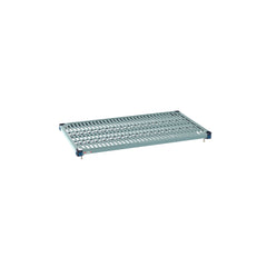 MetroMax Q MQ2442G Plastic Industrial Shelf with Grid Mat, 24" x 42"