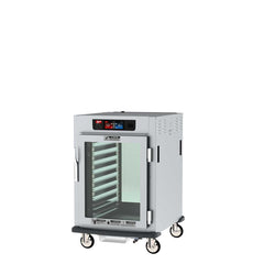 Metro C595X-SFC-LPFCA C5 9 Series Controlled Humidity Pass-Thru Heated Holding and Proofing Cabinet, 1/2 Height, Full Length Clear Door/Full Length Clear Door, Lip Load Aluminum Slides, 220-240V, 50/60Hz, 1681-2000W