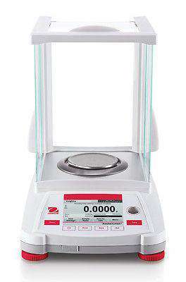 OHAUS AX224/E ADVENTURER ANALYTICAL BALANCE 220g 0.0001g 0.1mg 2 YEAR WARRANTY