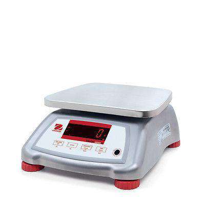 OHAUS VALOR V22XWE3T 3000g 0.5g WATER RESISTANT COMPACT FOOD SCALE 1 Y WARRANTY