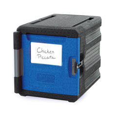 Mightylite ML300-BU Insulated Front-Load Pan Carrier, Blue/Black