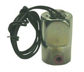 DCI 2831 Water Solenoid Valve, 2-Way 1/8" NPT, 115 Volt, 12" Leads 1/2" Hub Mount