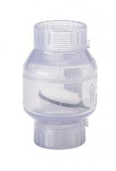 DCI 2882 Threaded PVC Swing Check Valve, 1 1/4" NPT