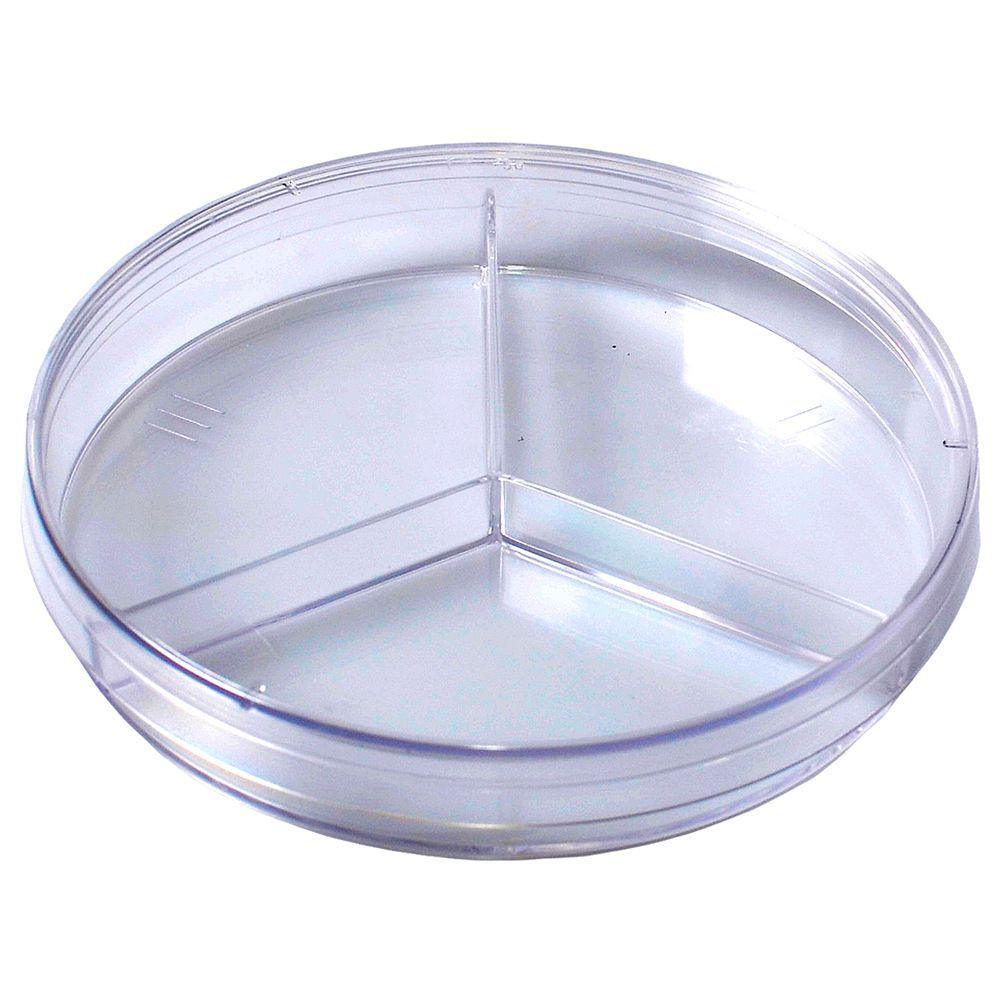 Bioplast 2912 100 x 15 mm Stackable Tri-Plate, Stackable