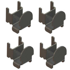 Metro SMS SmartLever Replacement Shelf Mount Hooks, Bag of 4