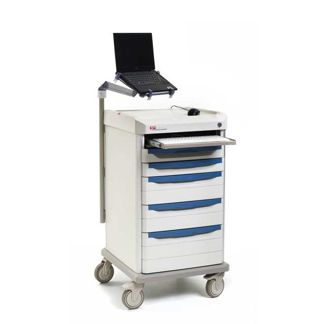 Metro SXRCOMPBED Starsys Computer Ready Bedside Cart