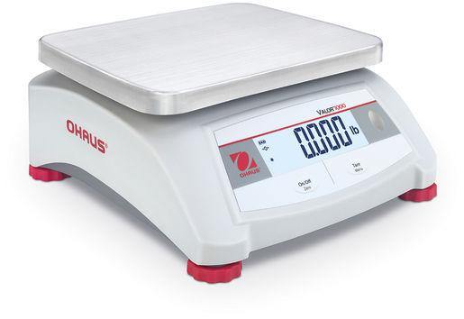 Ohaus 30539390 3.0 kg / 6.0 lb, 0.5 g (0.001 lb), V12P3 Compact Scale