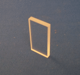 Buck Scientific 511K3 ZnSe (Zinc Selenide) 38x19x4mm Cell Window (Drilled)