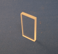 Buck Scientific 511K3 ZnSe (Zinc Selenide) 38x19x4mm Cell Window (Drilled)