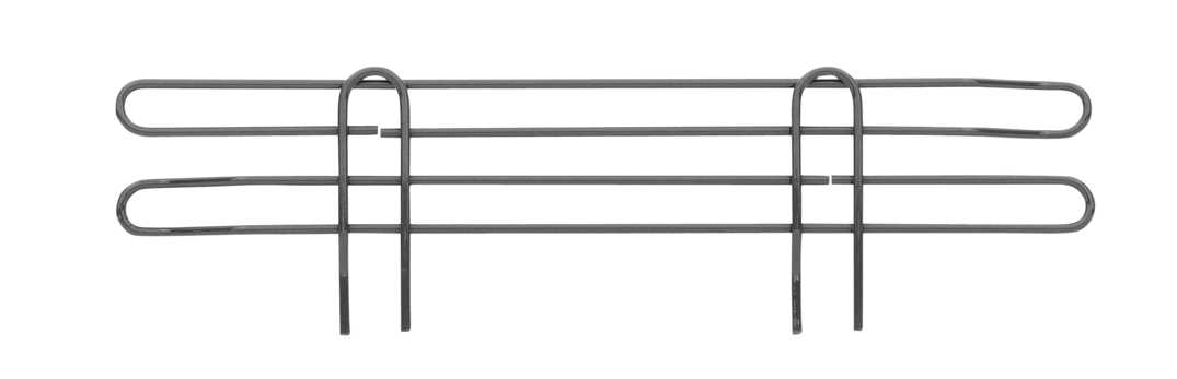 Metro L21N-4-DSG Super Erecta 4" High Stackable Ledge for Wire Shelving, Smoked Glass, 21"