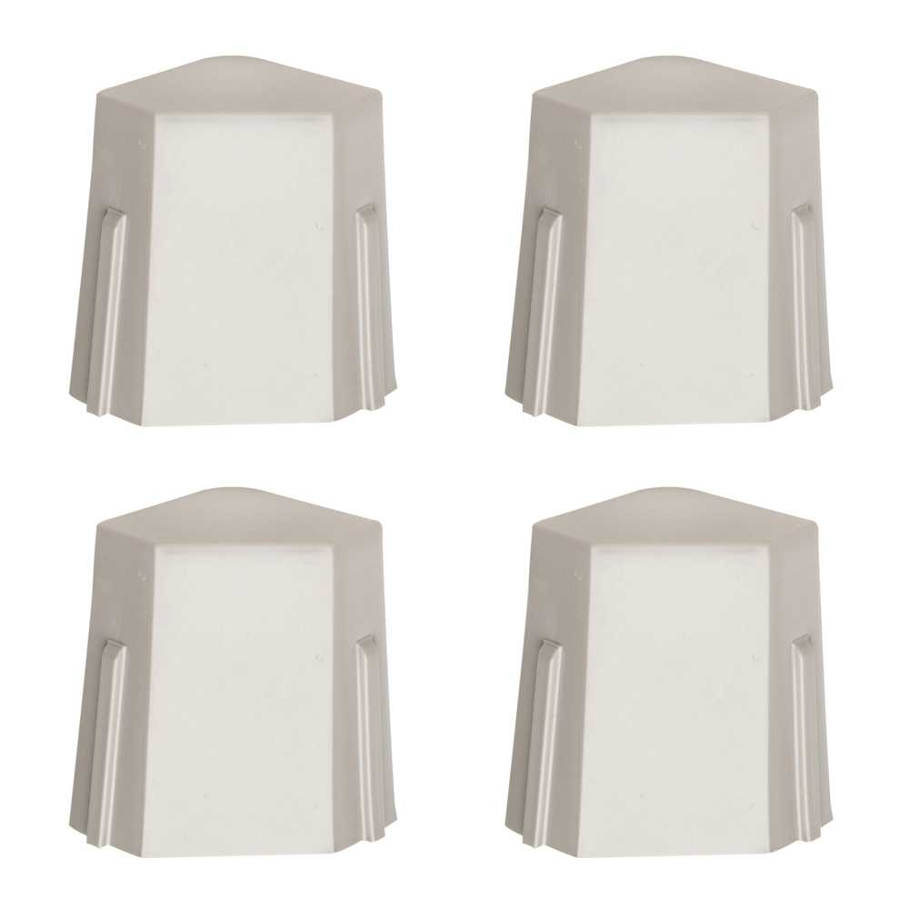 Metro M9997-4 Corner Adapters for MetroMax i Industrial Plastic Shelving, Bag of 4