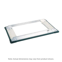 Metro D1842NP Made-to-Order Truck Dolly for 18" x 42" Shelving, Aluminum, Wraparound Bumper