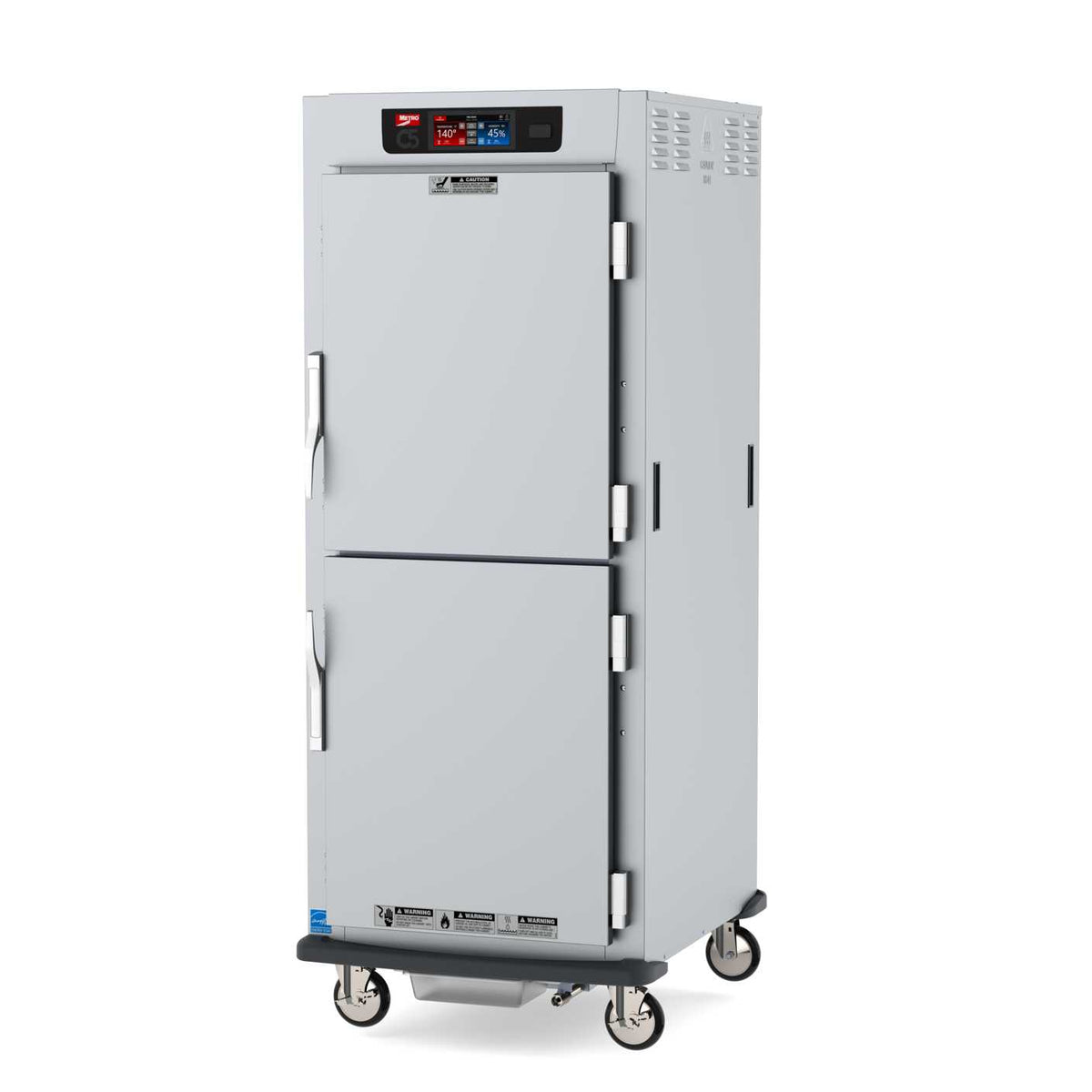 Metro C599L-SDS-U C5 9 Series Controlled Humidity Reach-In Heated Holding and Proofing Cabinet, Full Height, Dutch Solid Doors, Universal Wire Slides, 120V, 60Hz, 1440W