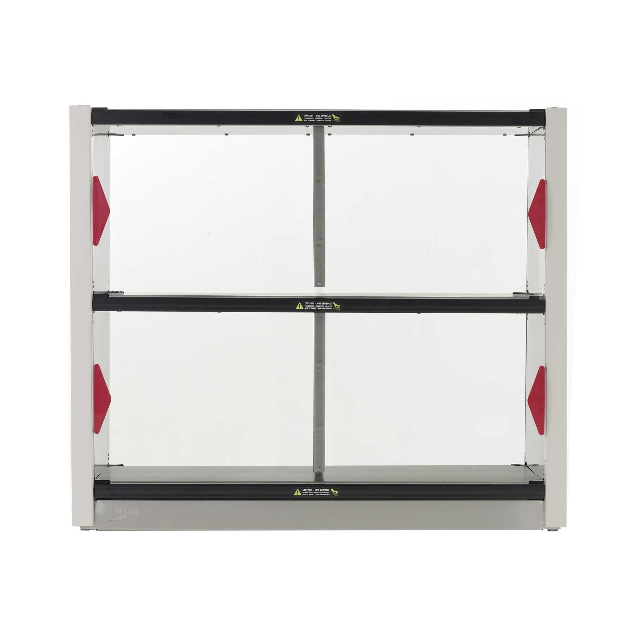 Metro2Go PU4CD-HS1842 4-Compartment Pickup, Takeout and Delivery Order Staging Hot Station, 120V, 800W