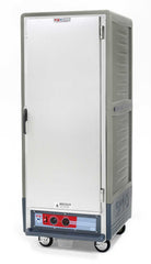 Metro C539-HXFS-4-GYA C5 3 Series Insulated Holding Cabinet, Full Height, Full Length Solid Door, Fixed Wire Slides, 220-240V, 50/60Hz, 1681-2000W, Gray