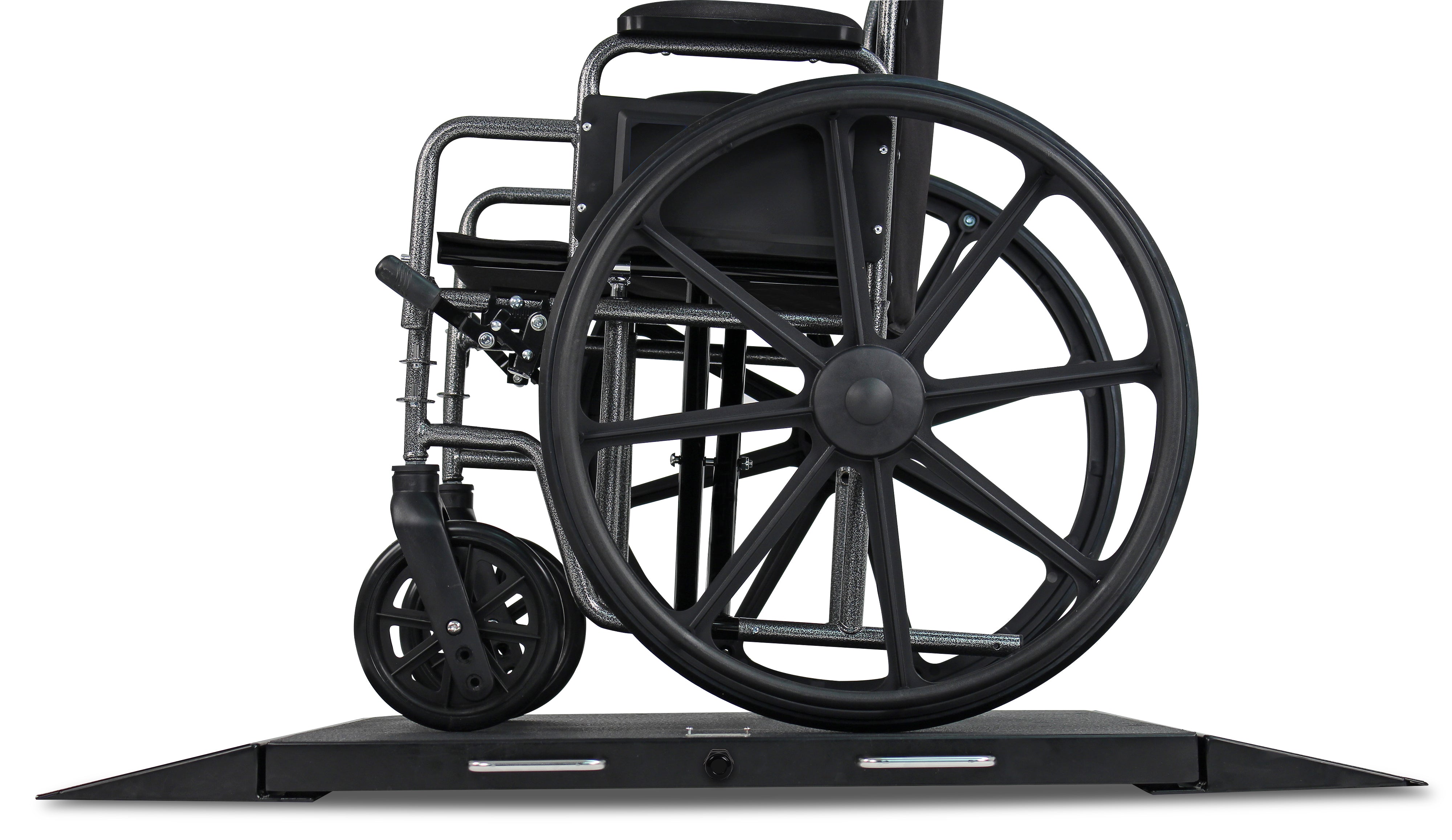 Detecto 6400 Wheelchair Scale, Portable, Digital, 1000 lb x .2 lb / 450 kg x .1 kg