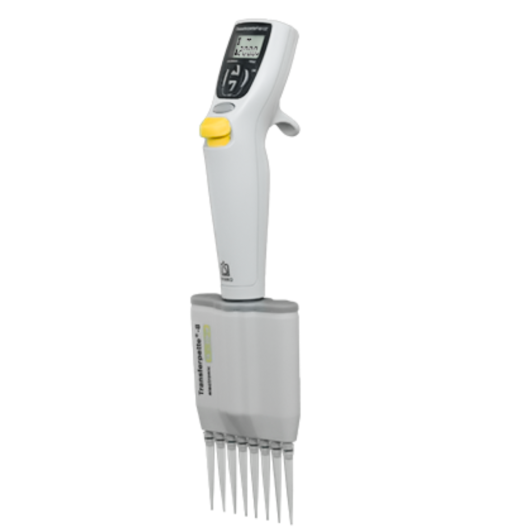 Brandtech 705424 Transferpette Electronic Pipette, 8-Channel, 10-200µL with Warranty