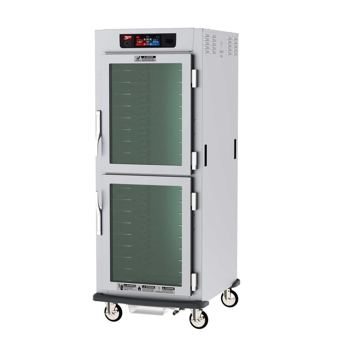 Metro C599L-SDC-UA C5 9 Series Controlled Humidity Reach-In Heated Holding and Proofing Cabinet, Full Height, Dutch Clear Doors, Universal Wire Slides, 120V, 60Hz, 1440W