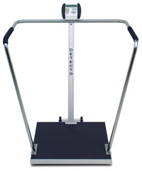 Detecto 6856-C Bariatric Scale, Digital, 1000 lb x .2 lb / 450kg x .1 kg, 24" x 24" Platform, BT / WiFi