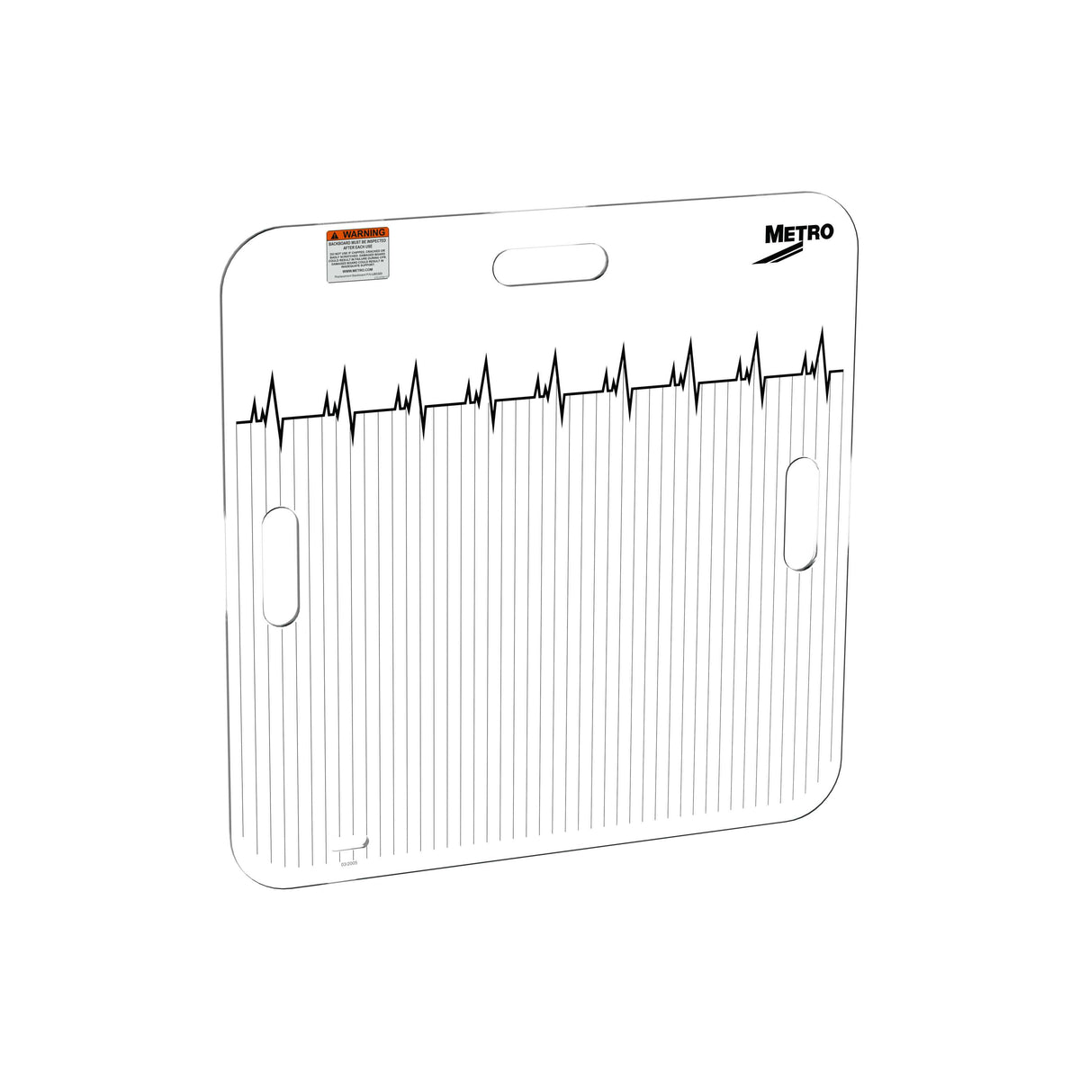 Metro LEC323 Backboard for Lifeline and Flexline Carts