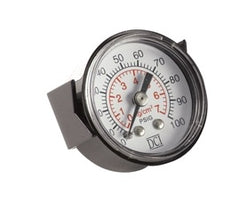 DCI 7265 Round Pressure Gauge, Panel Mount, 0-100 PSI