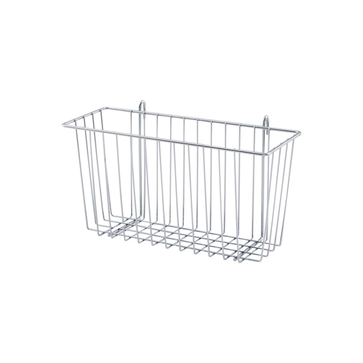 Metro H209C Storage Basket for Super Erecta Wire Shelving and SmartWall Wall Shelving, Chrome, 13.375" x 5" x 7"