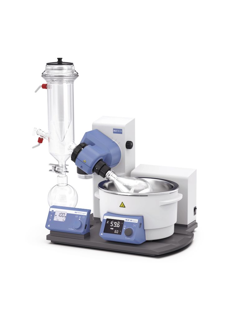 IKA 10005209 RV 10 Digital with Dry Ice Condenser Rotary Evaporator