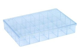 DCI 8068 Storage Box, Plastic, 24 Compartment