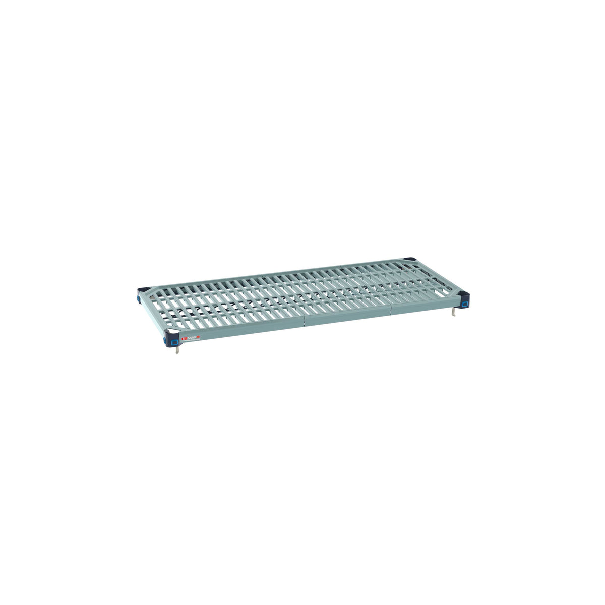 MetroMax Q MQ1842G Plastic Industrial Shelf with Grid Mat, 18" x 42"