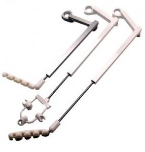 DCI 8223 Telescoping Arm with 3 Position Holder, Anodized