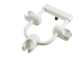 DCI 8241 Horseshoe Holder Bar with Standard Holders, White